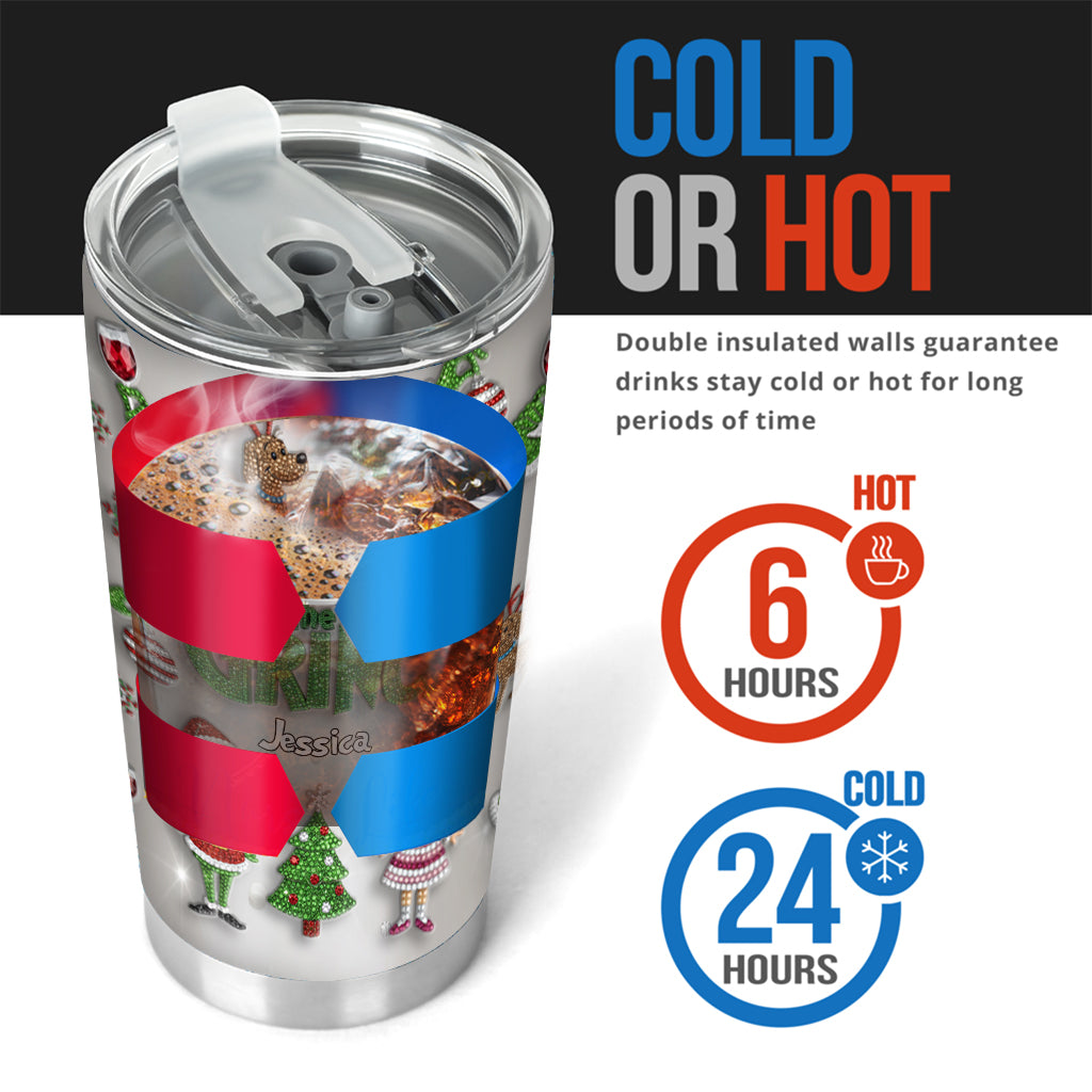 Merry Christmas - Personalized Stole Christmas Tumbler