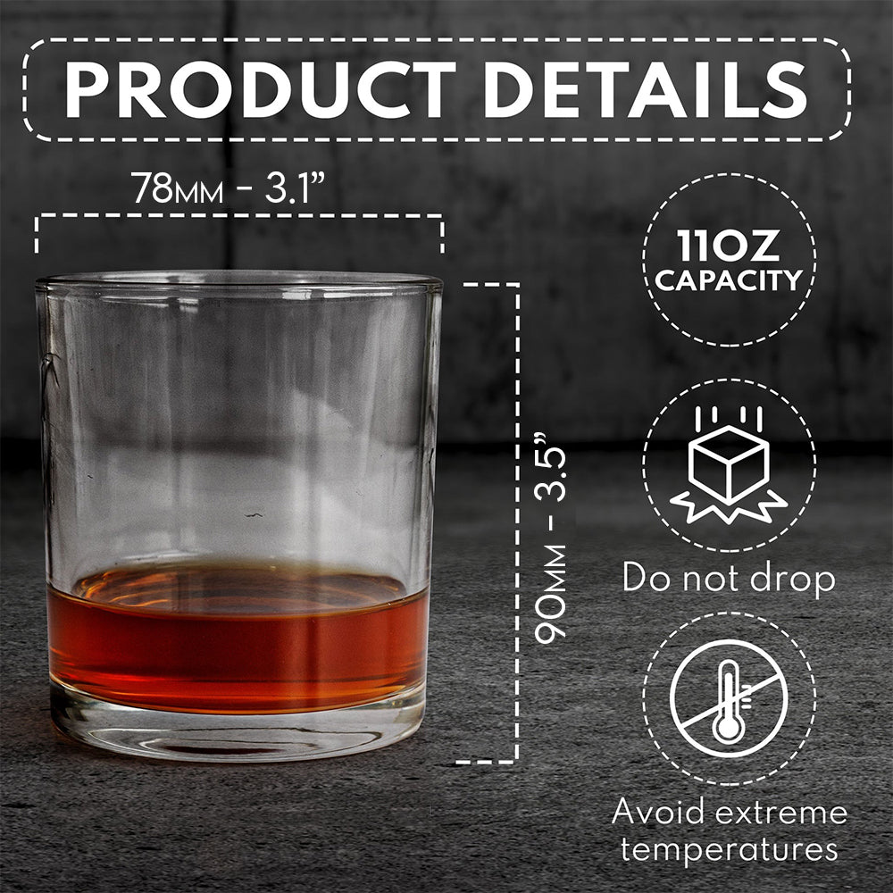 I Love You - Personalized Stole Christmas Whiskey Glass