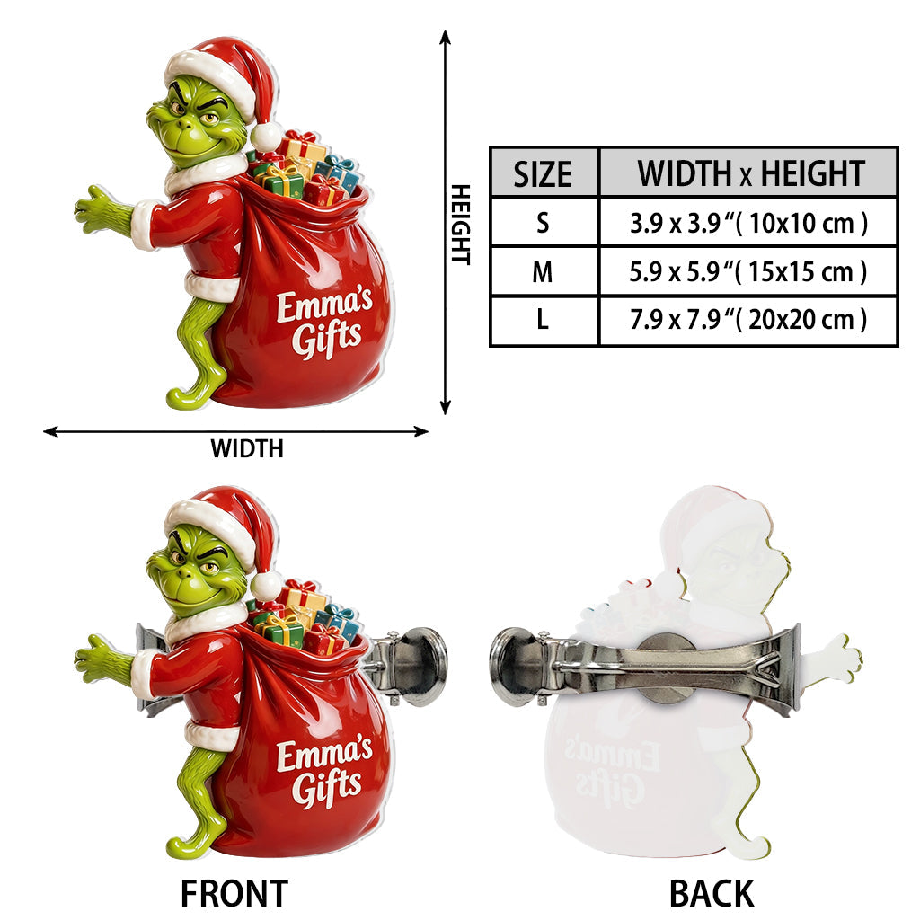Stole Christmas - Personalized Stole Christmas Curtain Tieback