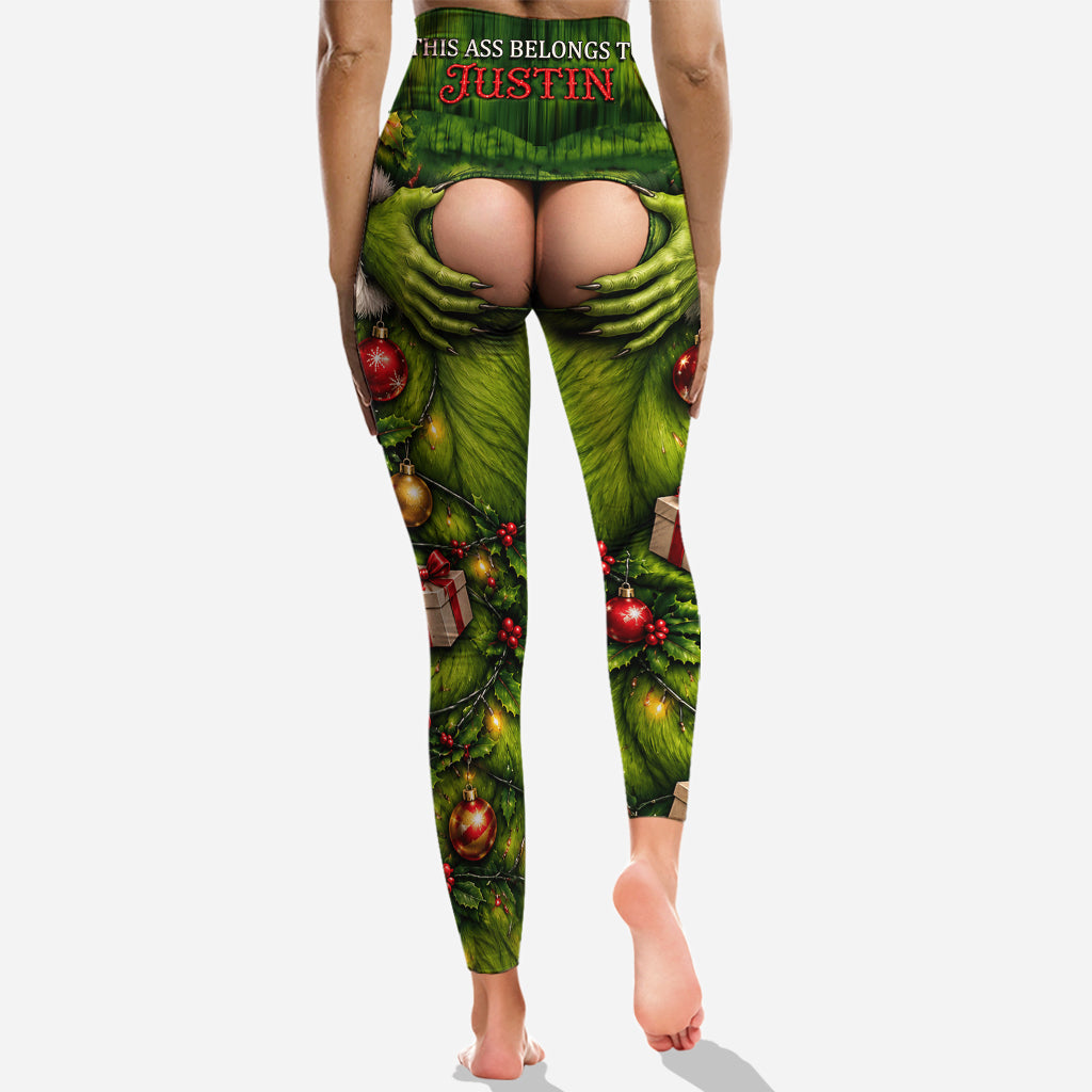 This Belongs To Me - Personalized Stole Christmas Hoodie and Leggings