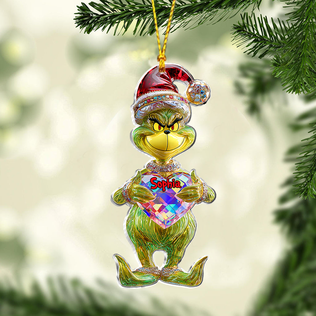 Joyeux Noël - Ornement de Noël personnalisé en forme d'étole