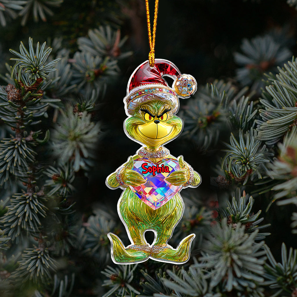 Joyeux Noël - Ornement de Noël personnalisé en forme d'étole