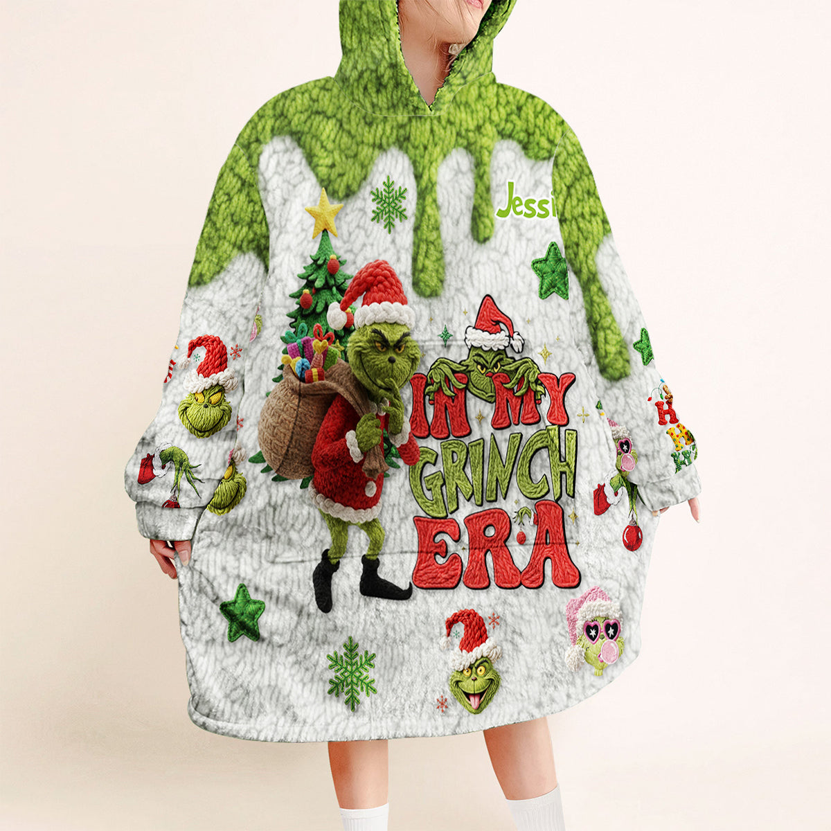 Christmas Classic Movie - Personalized Stole Christmas Blanket Hoodie