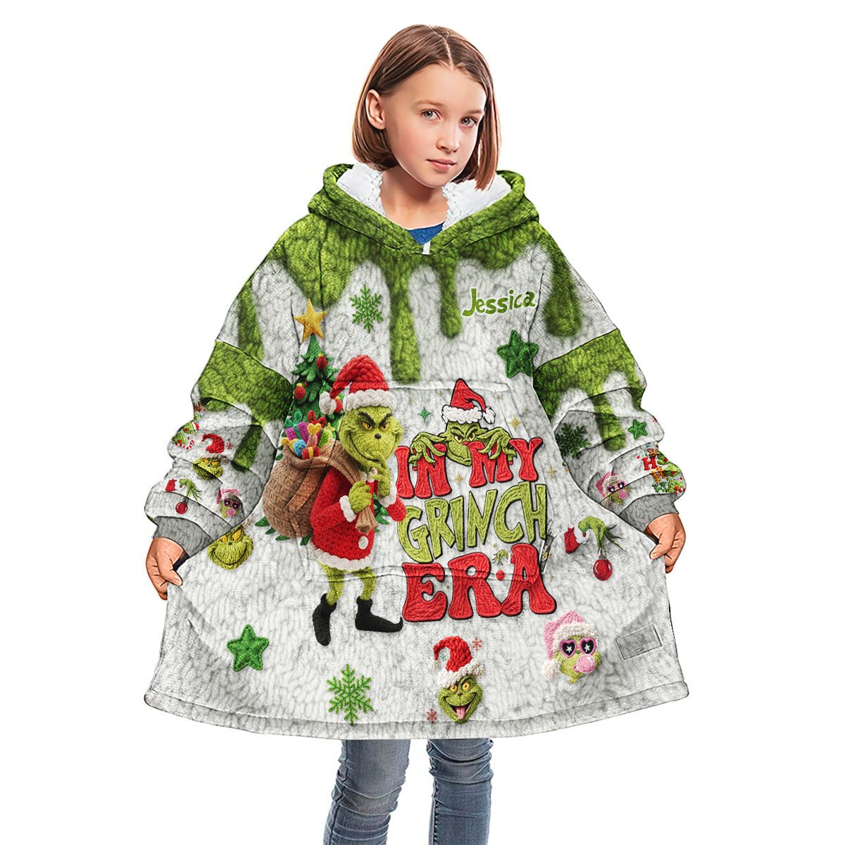 Christmas Classic Movie - Personalized Stole Christmas Blanket Hoodie