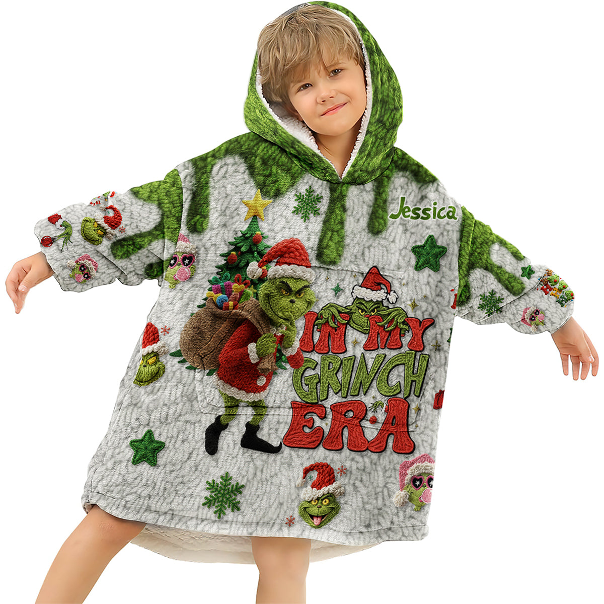 Christmas Classic Movie - Personalized Stole Christmas Blanket Hoodie