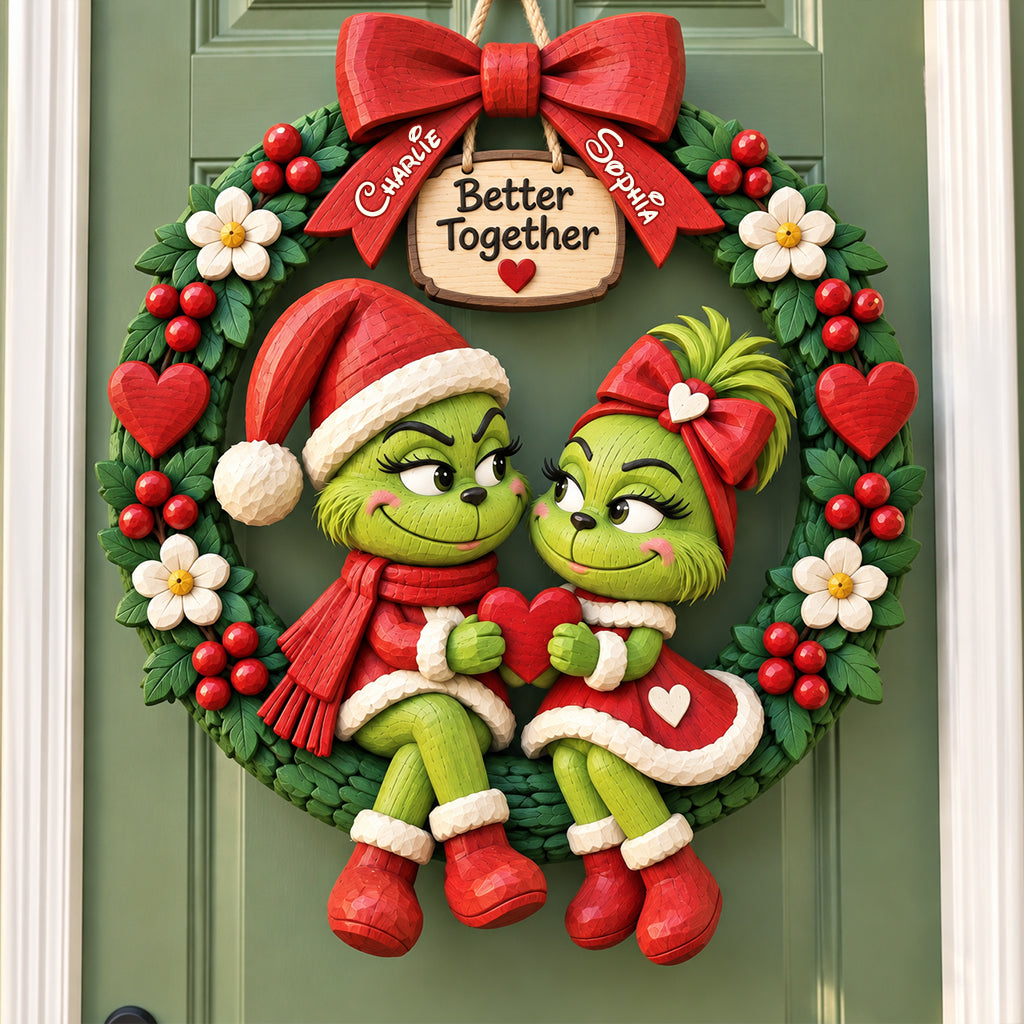 Merry Christmas - Personalized Stole Christmas Custom Shaped Wood Sign