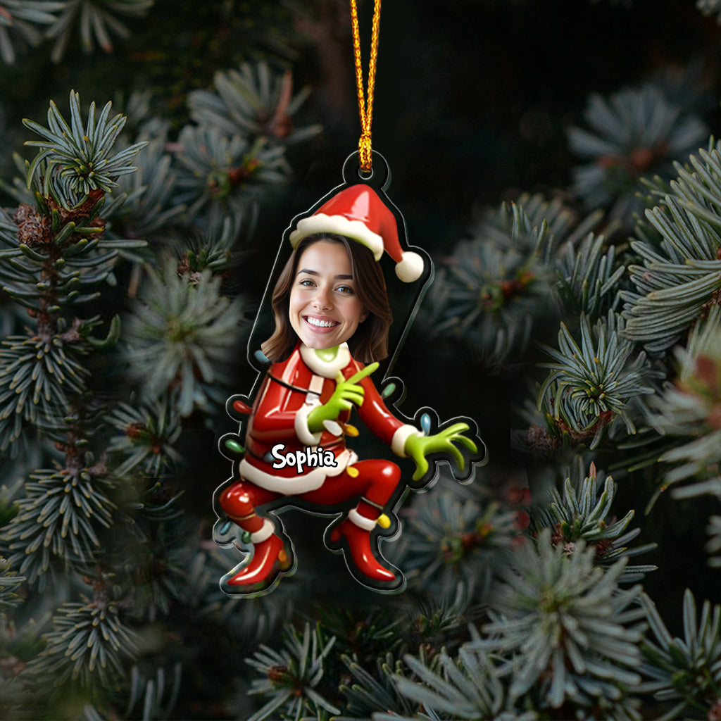 Notre Famille - Étole de Noël personnalisée et transparente