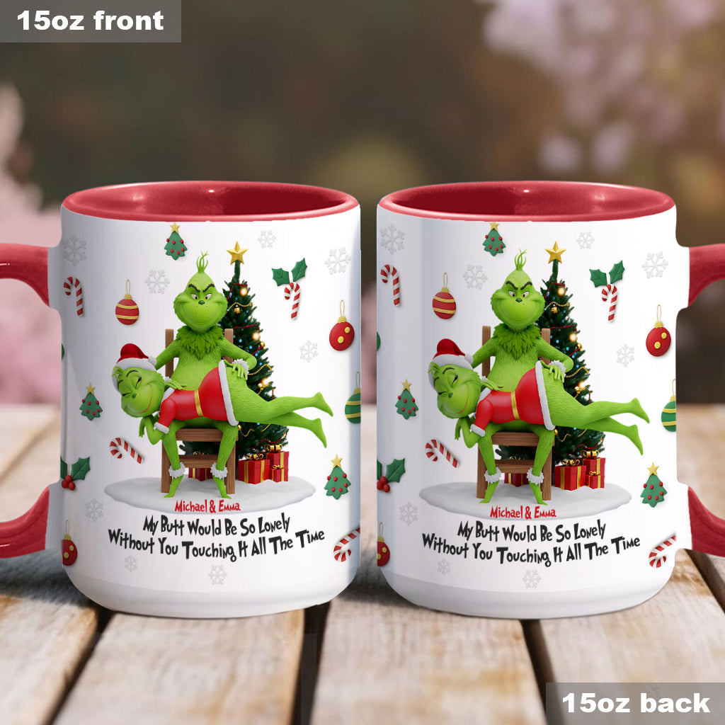 I Love You - Personalized Stole Christmas Accent Mug