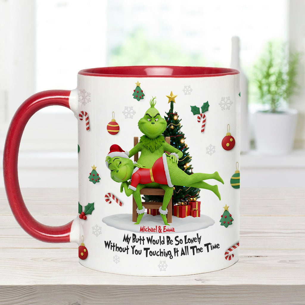 I Love You - Personalized Stole Christmas Accent Mug