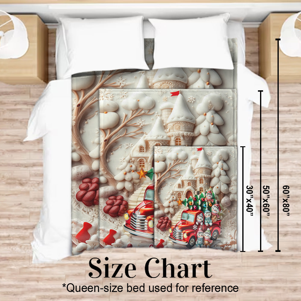 Nana's Cuties - Personalized Grandma Blanket