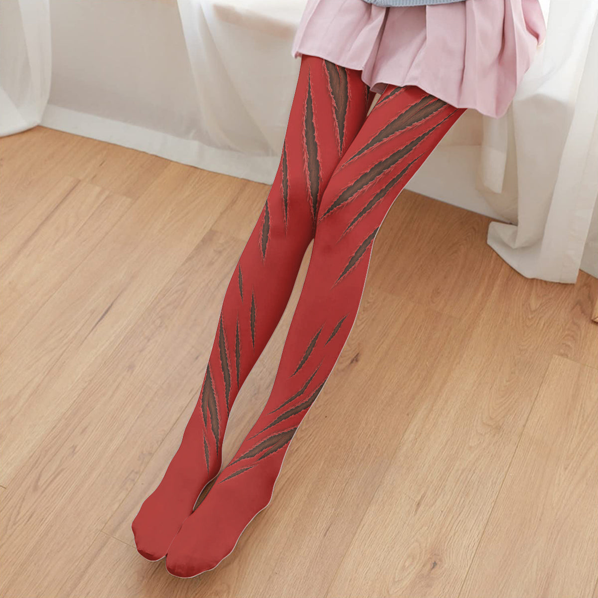 All Is For My Husband/ Partner/ Boyfriend/ Girlfriend - Personalized Stole Christmas Women Pantyhose Tights