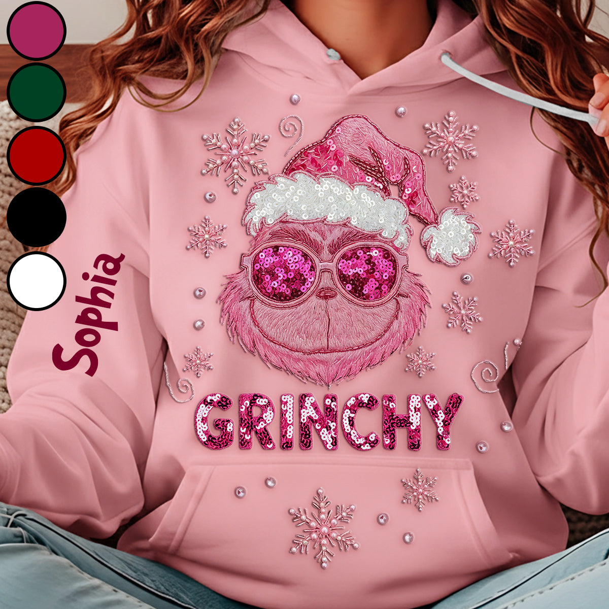 The Christmas Mood - Personalized Stole Christmas All Over Shirt