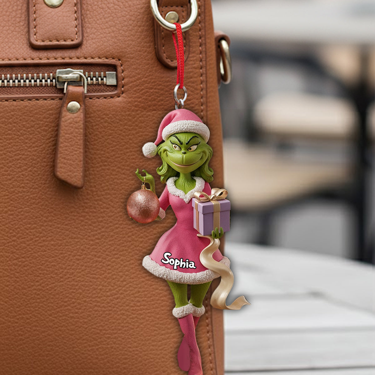 Merry Grinchmas Figure - Personalized Stole Christmas Custom Made 3D Minifigure Ornament
