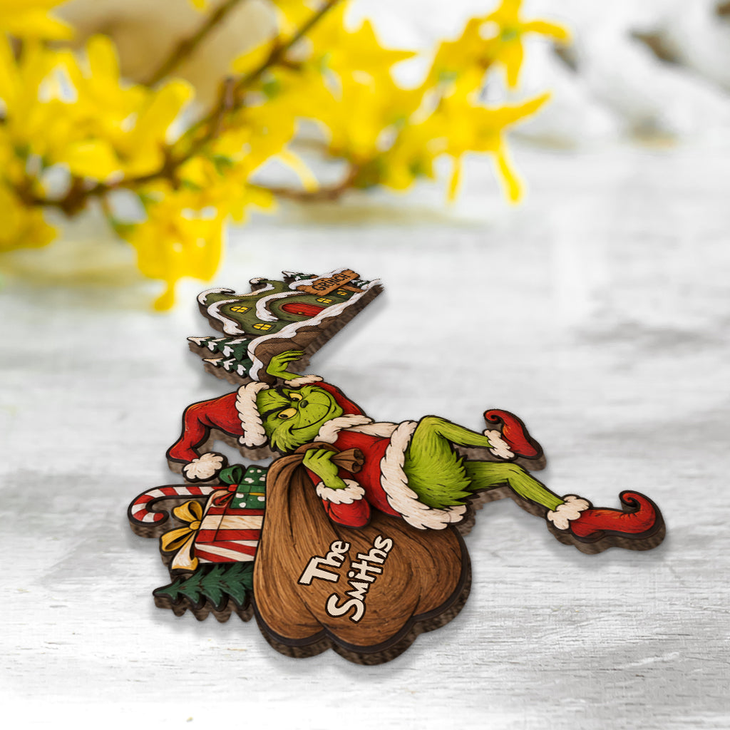 Stole Christmas - Personalized Stole Christmas Door Frame Decoration
