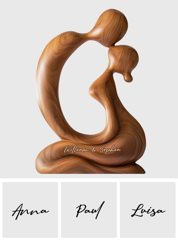 Toi et moi, on gère - Plaque en bois personnalisée pour couple