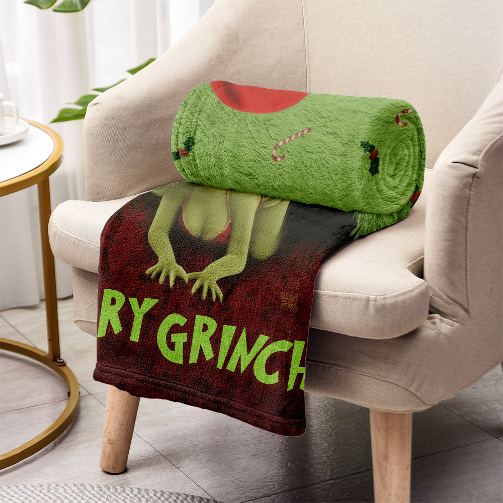 Activité préférée pour ce Grinchmas - Couverture de Noël personnalisée