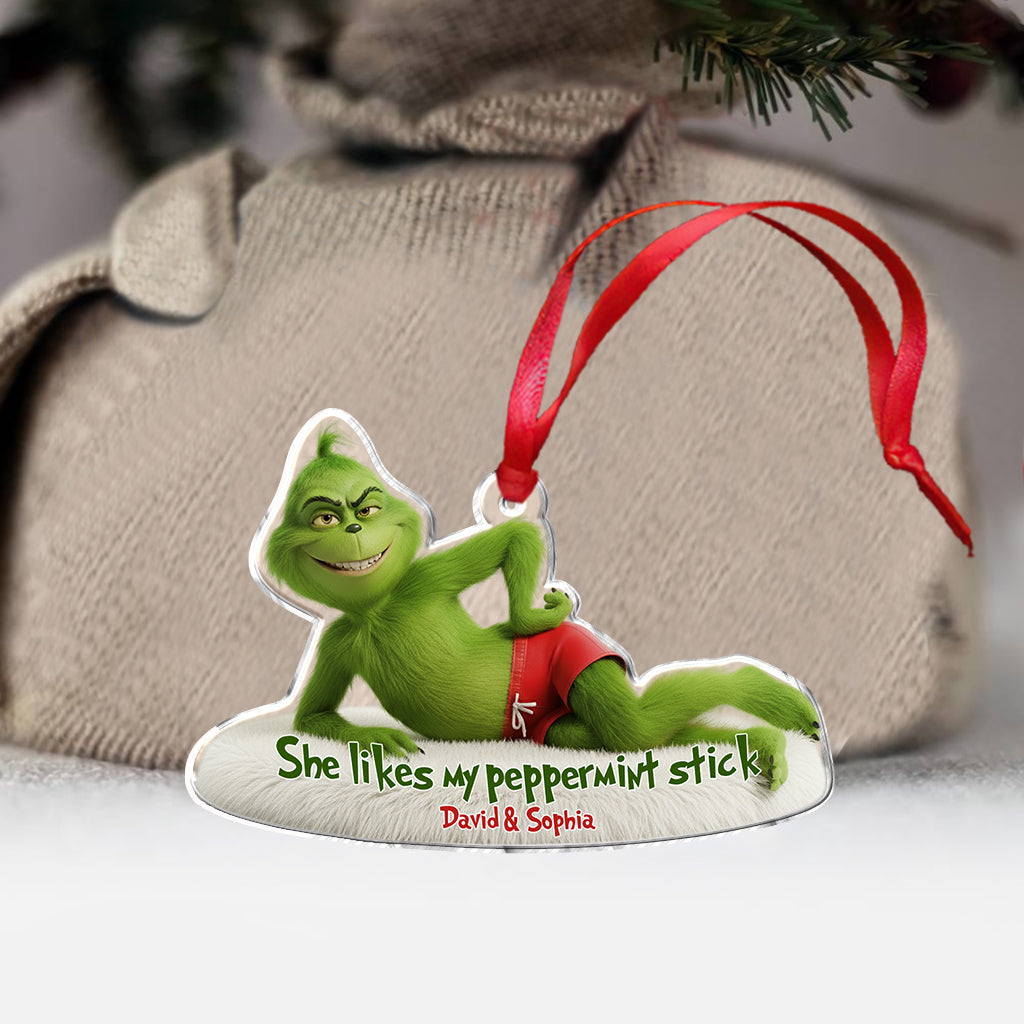 Christmas Couples Gift - Personalized Stole Christmas Ornament