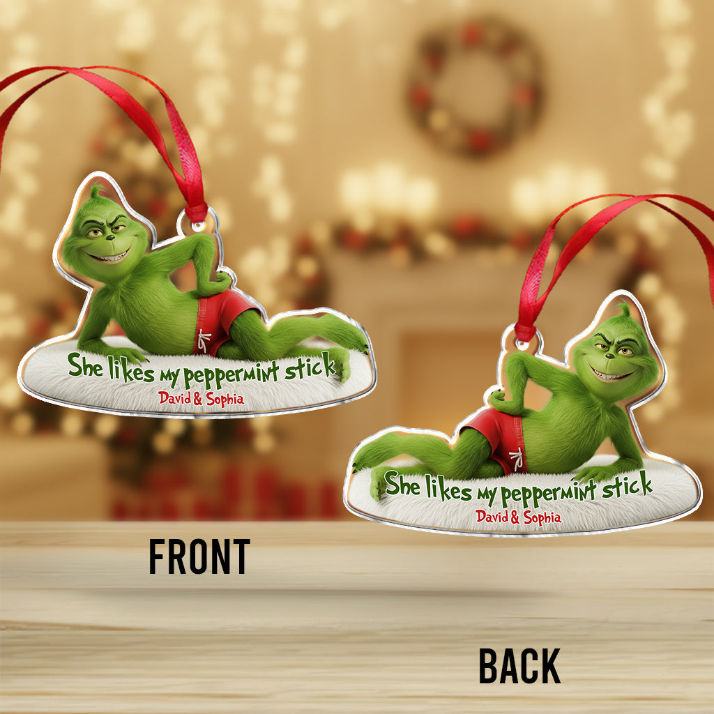 Christmas Couples Gift - Personalized Stole Christmas Ornament