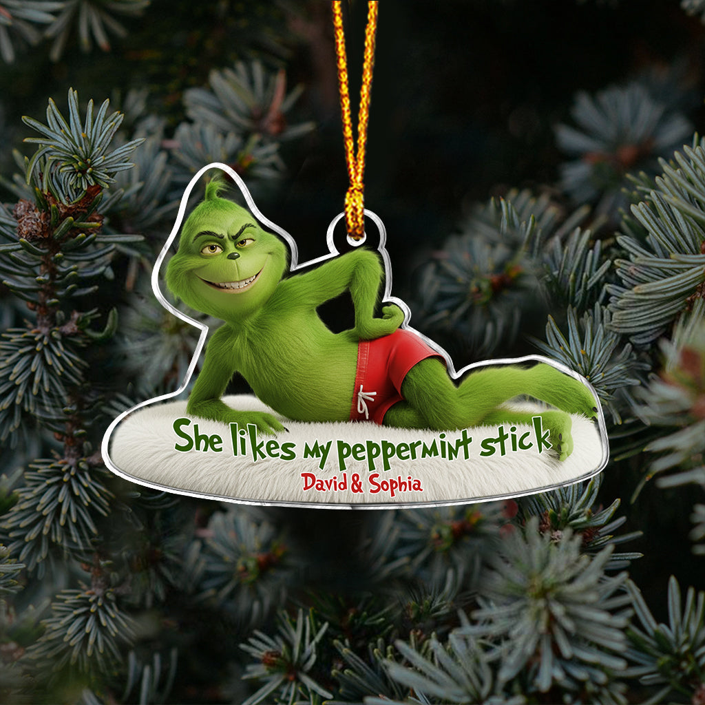 Christmas Couples Gift - Personalized Stole Christmas Ornament