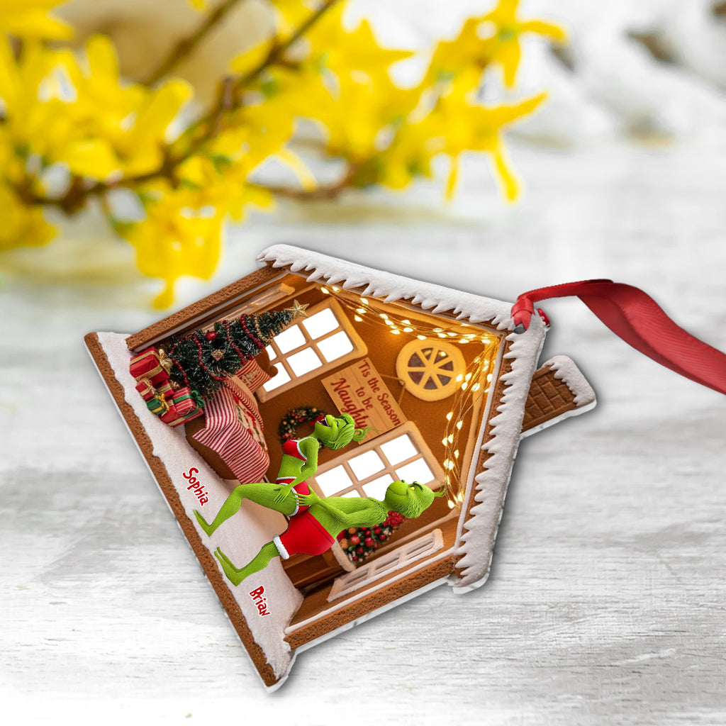 Jusqu'à la saison des bêtises - Ornement de Noël étole personnalisé