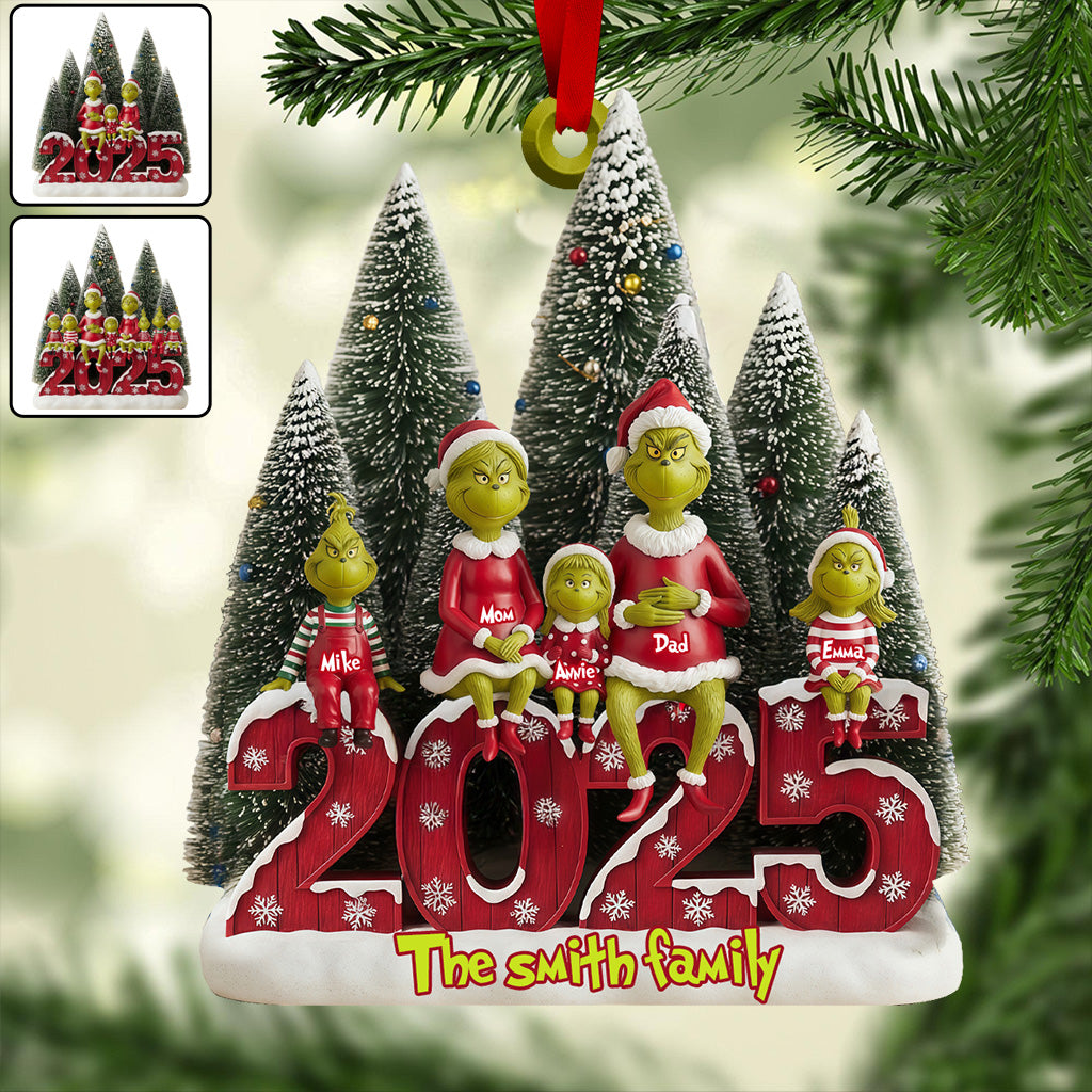 Merry Christmas - Personalized Stole Christmas Ornament
