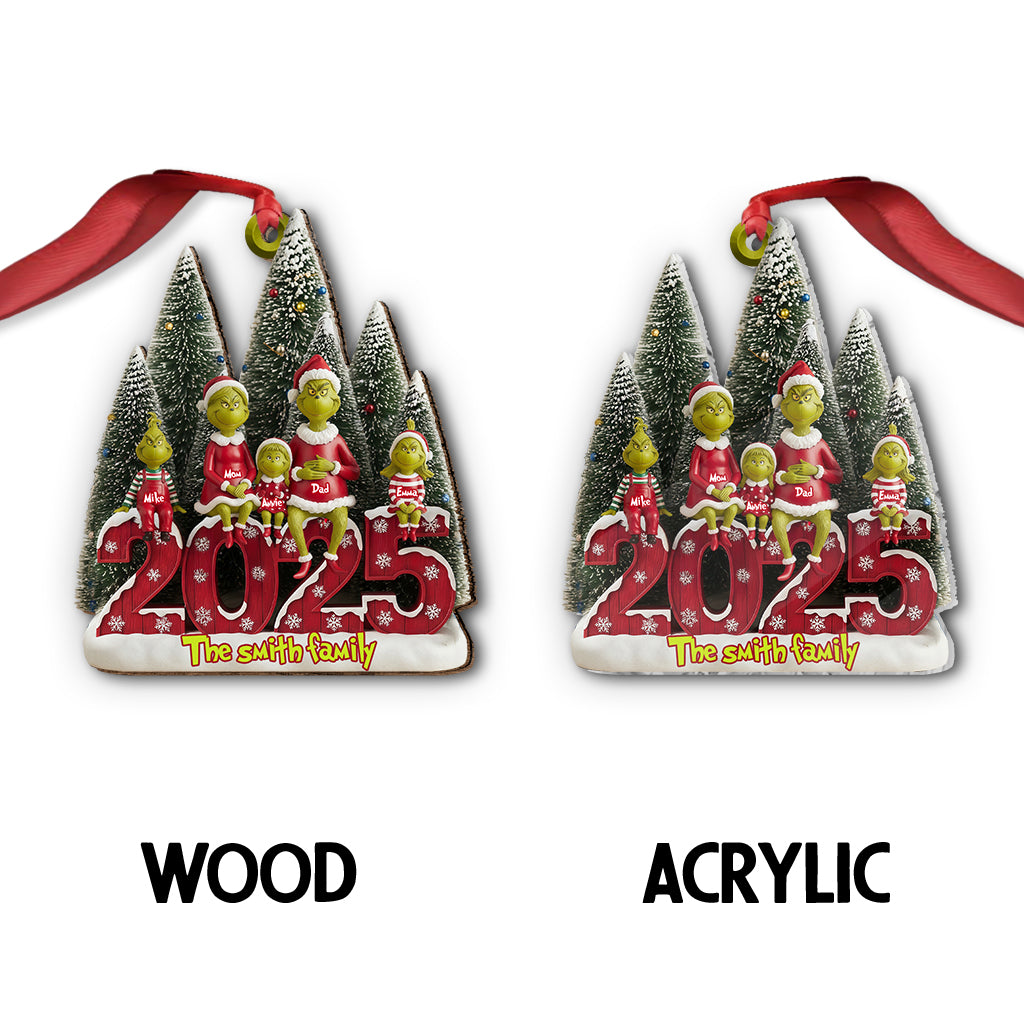Merry Christmas - Personalized Stole Christmas Ornament