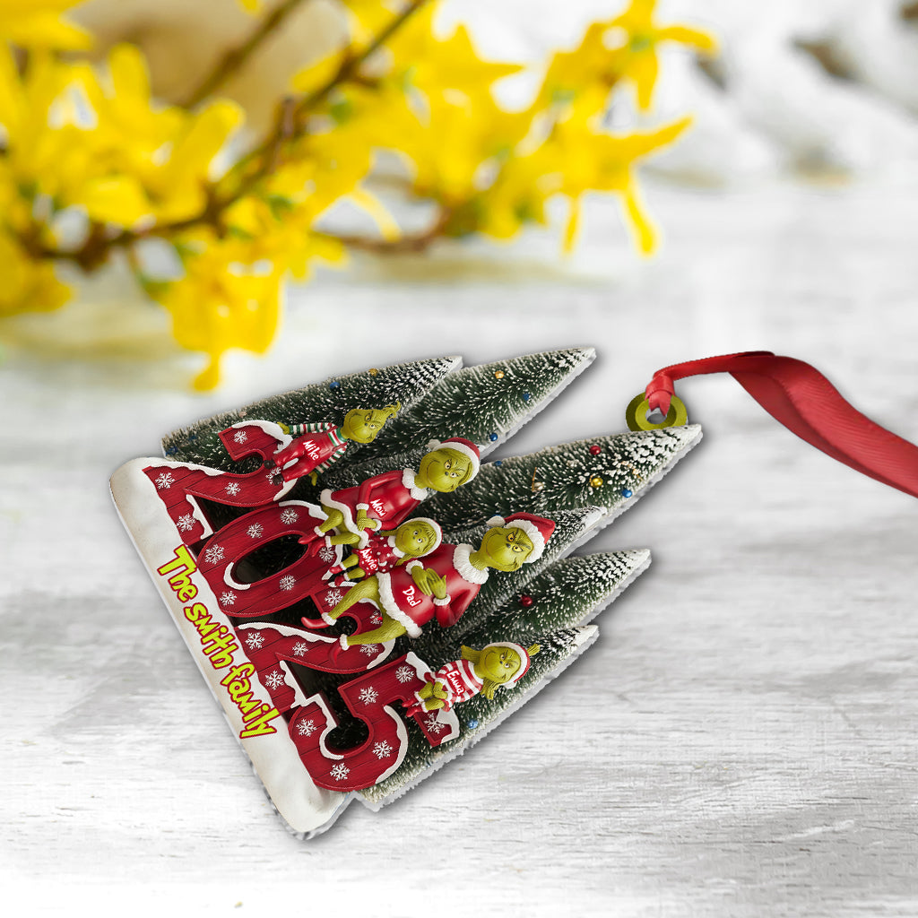 Merry Christmas - Personalized Stole Christmas Ornament