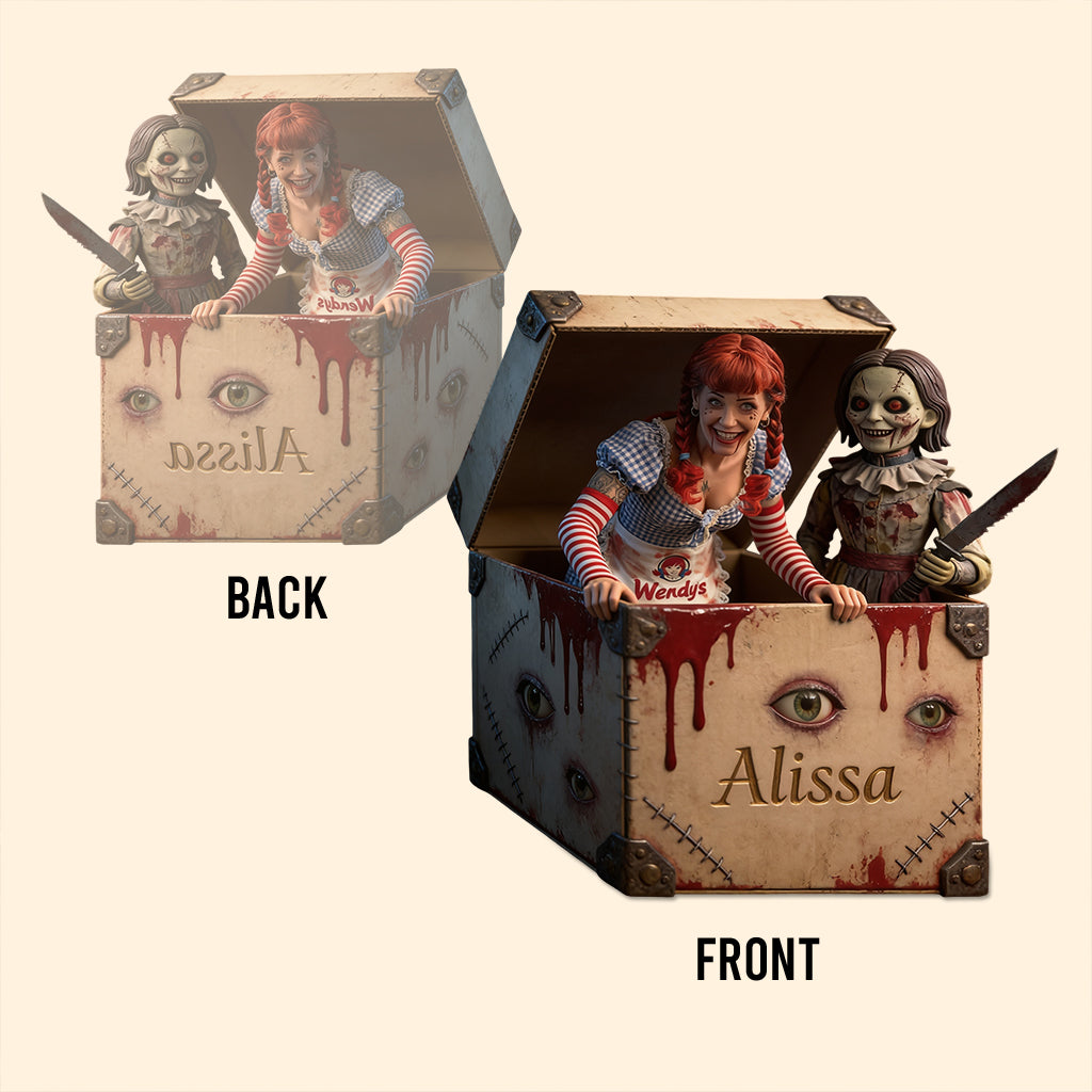 It's Horror Time - Personalized Horror Character Custom Shaped Acrylic Plaque