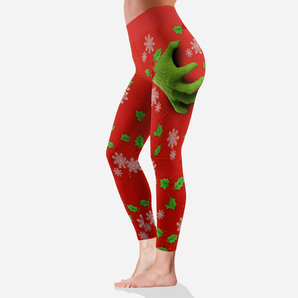 This Was Stolen By - Personalized Stole Christmas Leggings