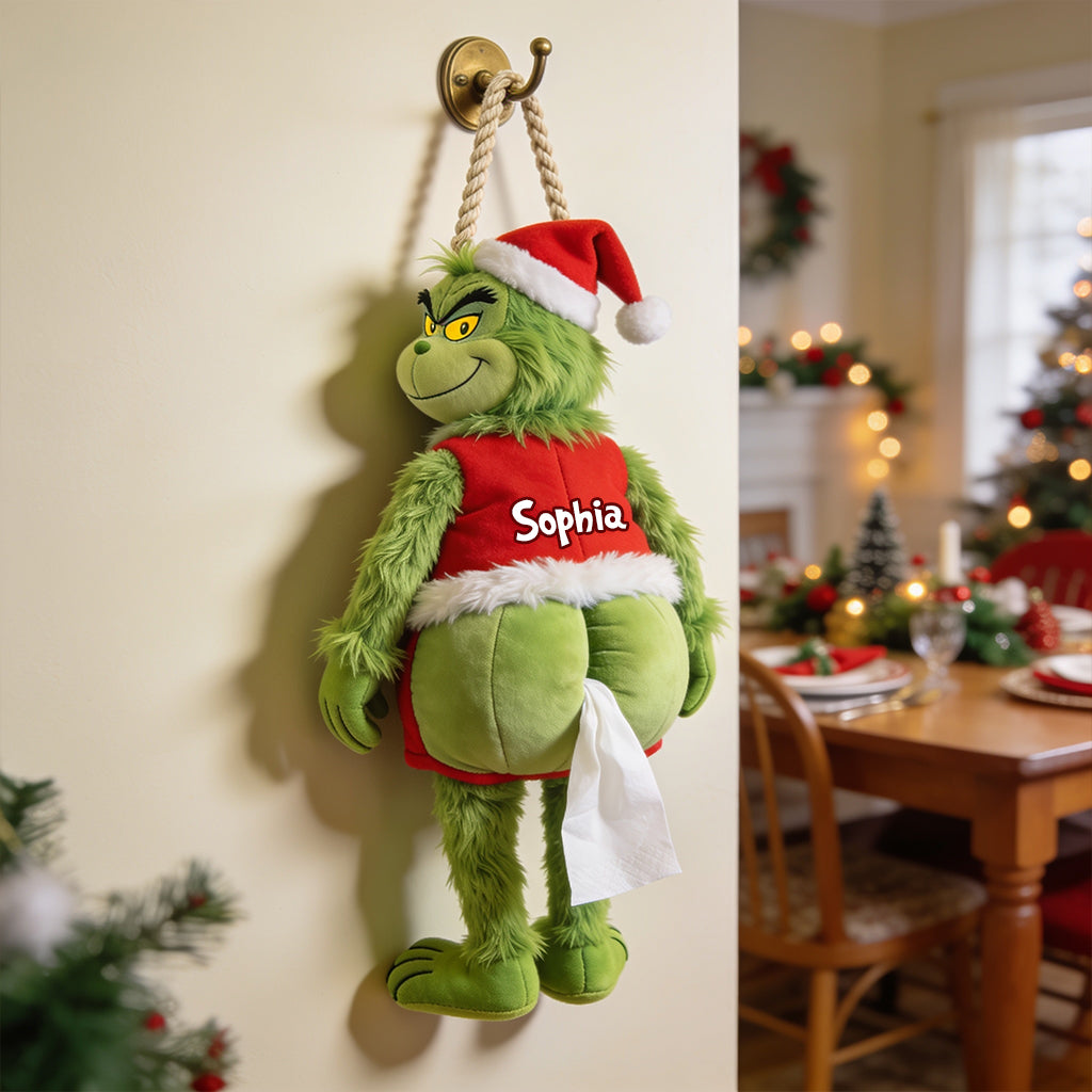 Merry Grinchmas - Personalized Stole Christmas Pull-Out Organizer