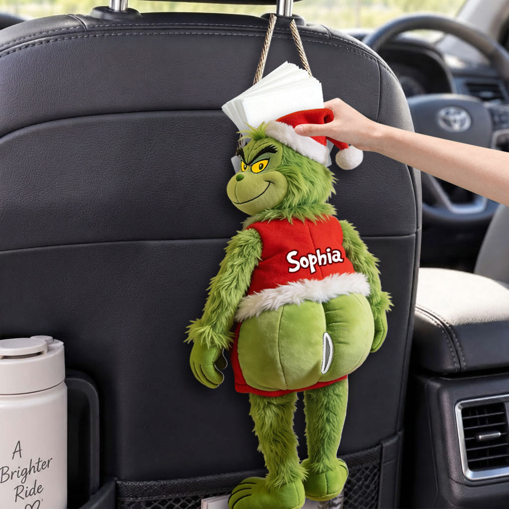 Merry Grinchmas - Personalized Stole Christmas Pull-Out Organizer