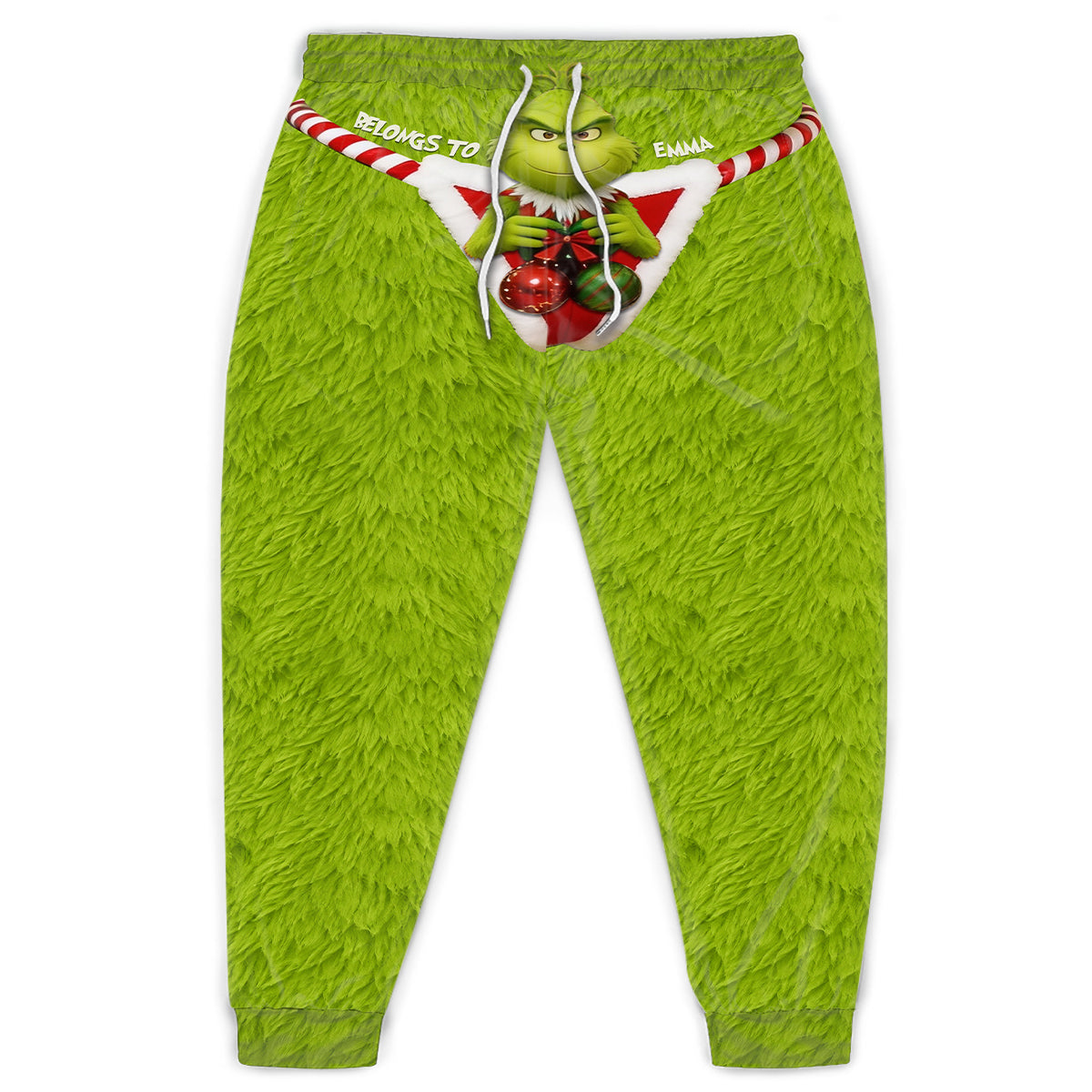 Belongs To My Girlfriend - Personalized Stole Christmas Unisex Sweatpants