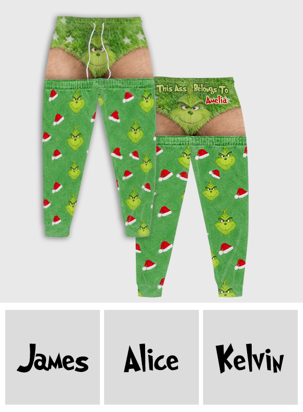 Funny Xmas - Personalized Stole Christmas Unisex Sweatpants