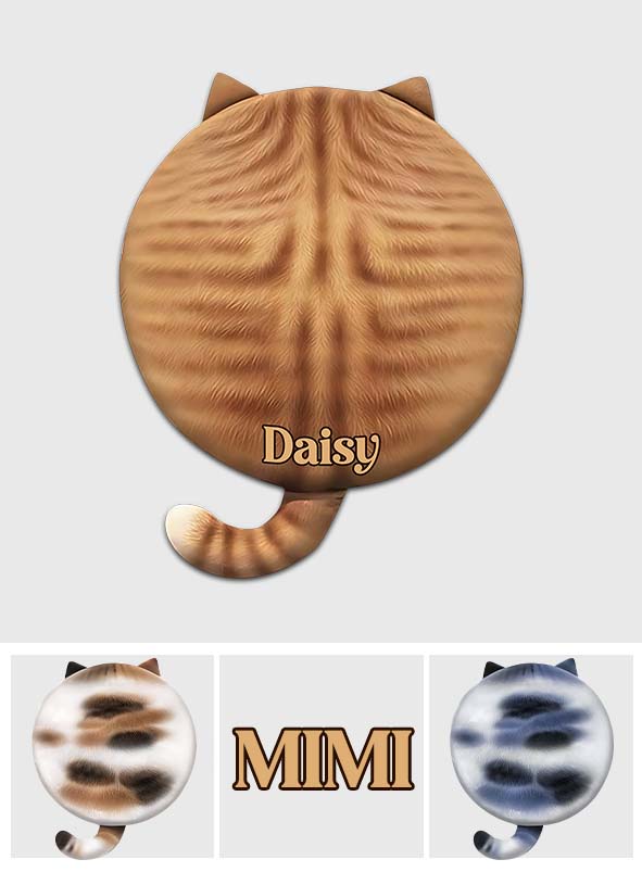 Paillasson personnalisé en forme de chat mignon