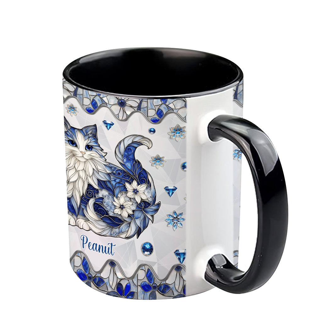 Mug personnalisé avec motif chat mignon
