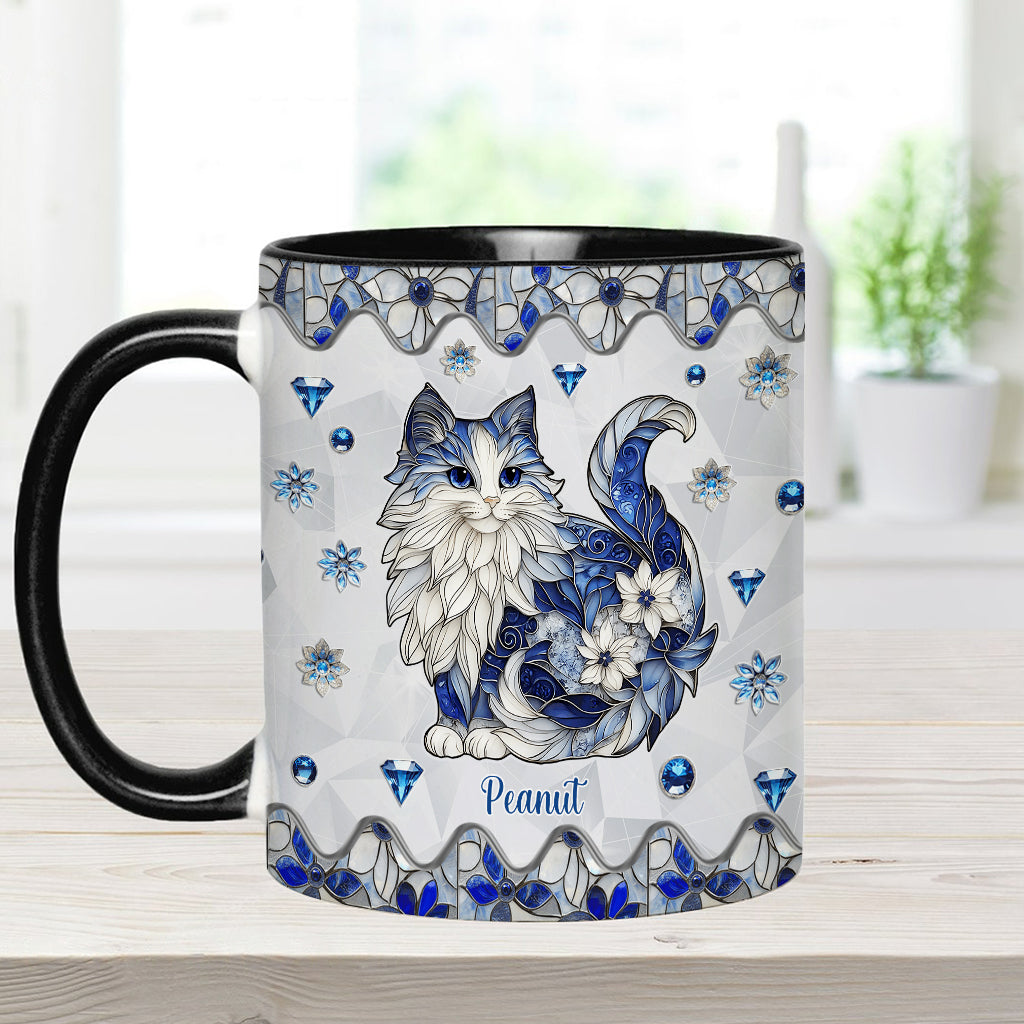 Mug personnalisé avec motif chat mignon