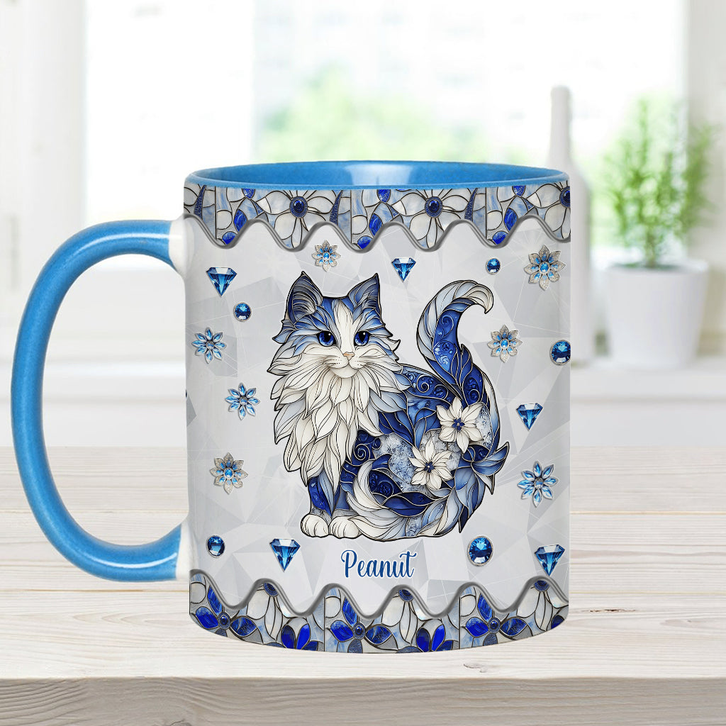 Mug personnalisé avec motif chat mignon