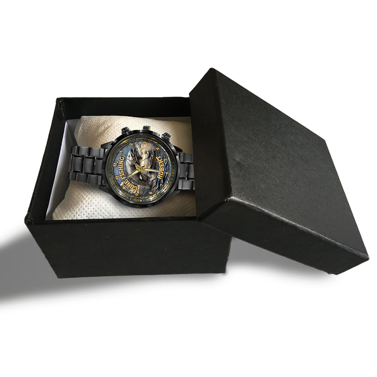 Gone Fishing - Personalized Fishing Hand Watch