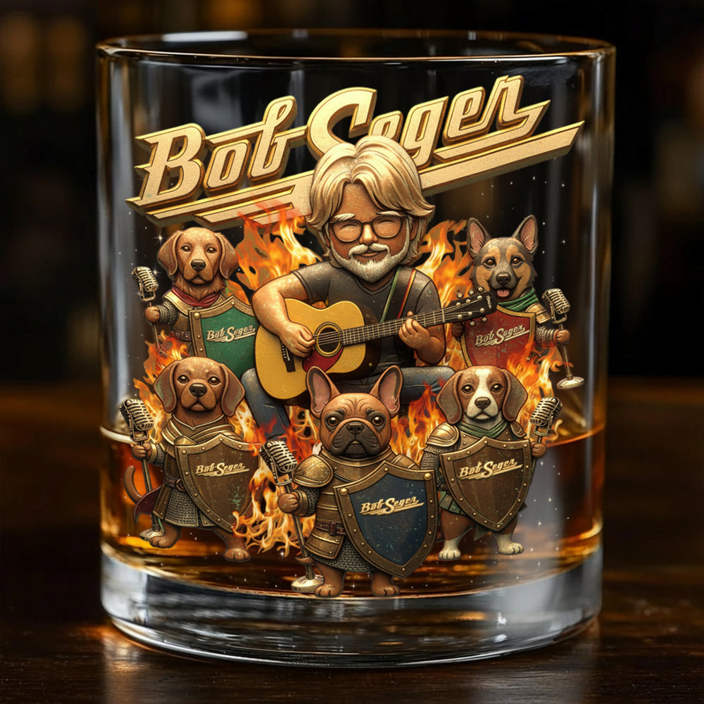 Gardiens du Rock - Verre à whisky Roi du Rock and Roll