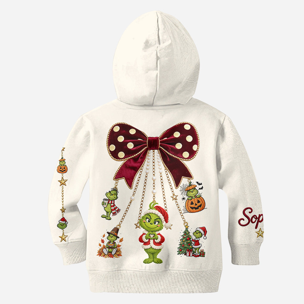 Merry Christmas - Personalized Stole Christmas Hoodie and Leggings