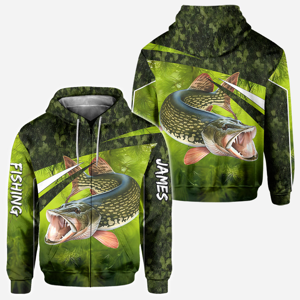 T-shirt personnalisé « J'adore la pêche »