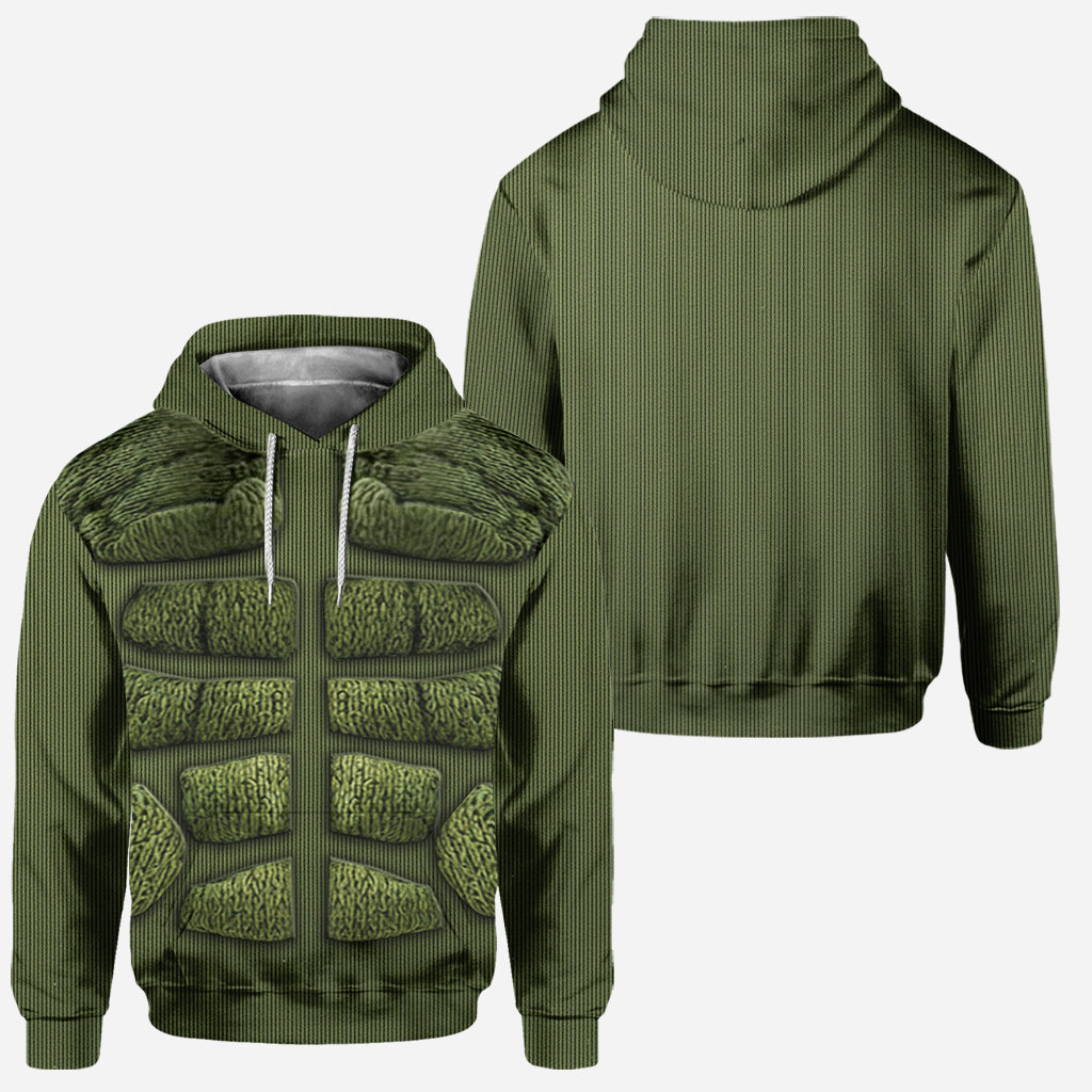 Joyeux Grinchmas ! - Sweat à capuche et legging personnalisés avec étole de Noël