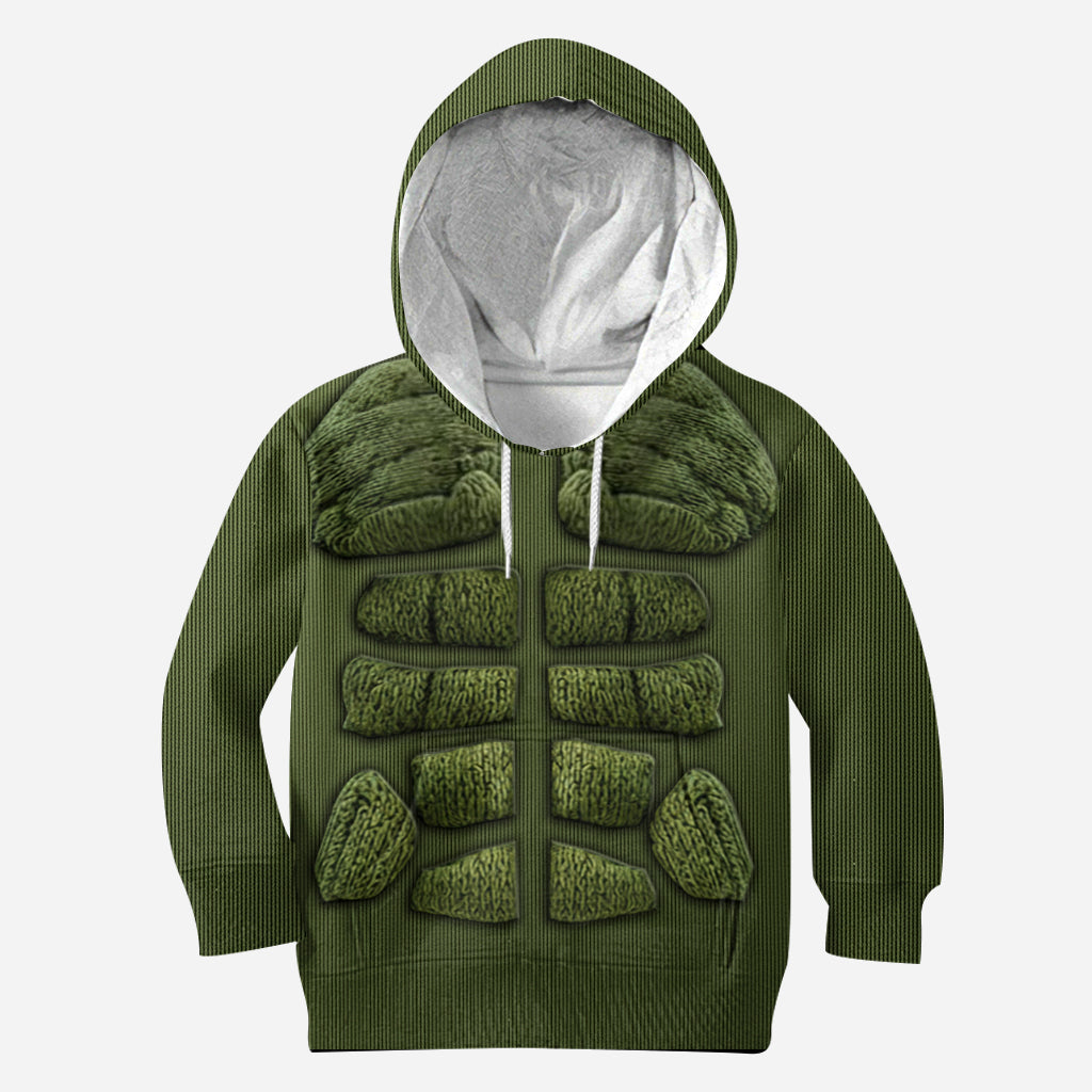 Joyeux Grinchmas ! - Sweat à capuche et legging personnalisés avec étole de Noël