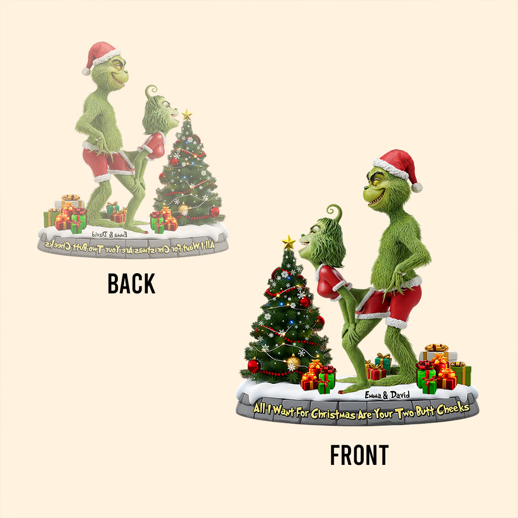 All I Want For Christmas - Personalized Stole Christmas Custom Shaped Acrylic Plaque