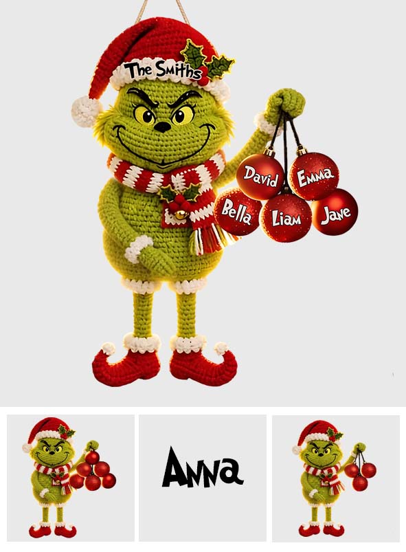 Merry Christmas - Personalized Stole Christmas LED Light Acrylic Sign