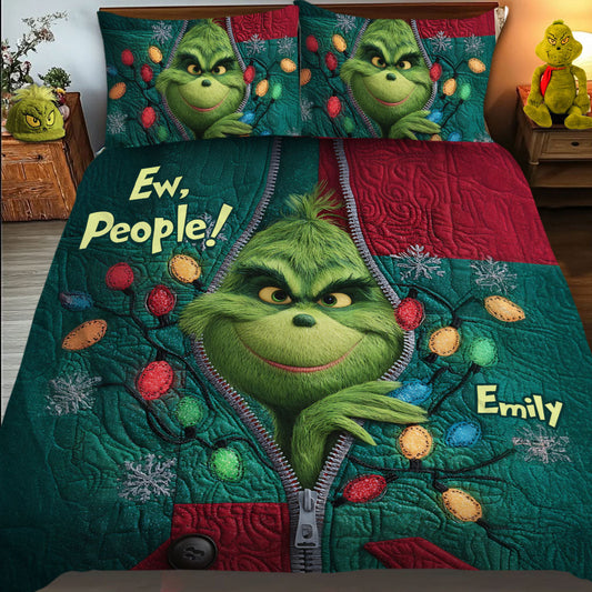 Ew People - Parure de lit de Noël personnalisée avec étole