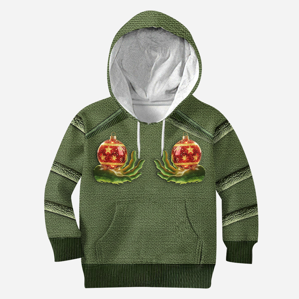 J'ai volé mon cœur - Sweat à capuche et legging de Noël personnalisés « Stole My Heart »