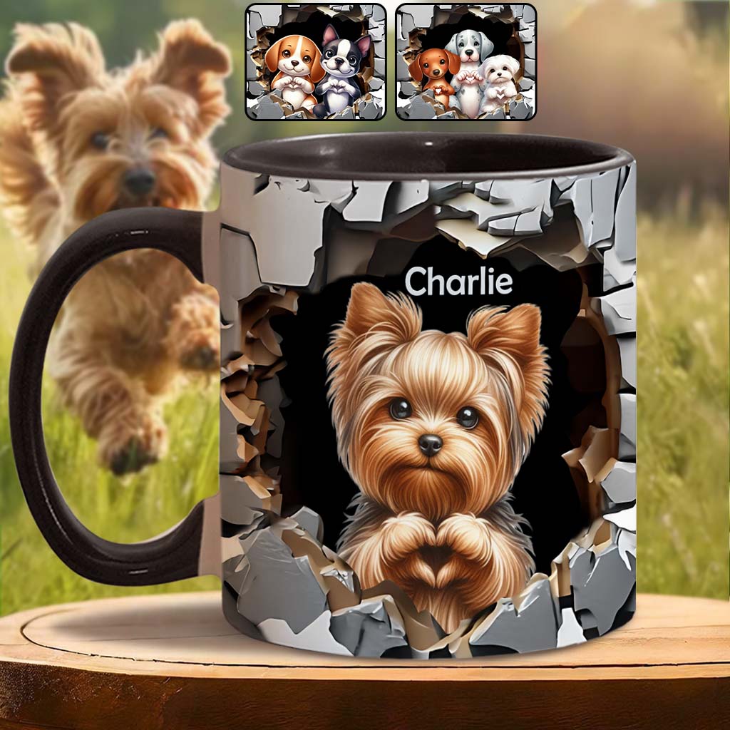 Adorables chiens - Mug personnalisé à motif chien