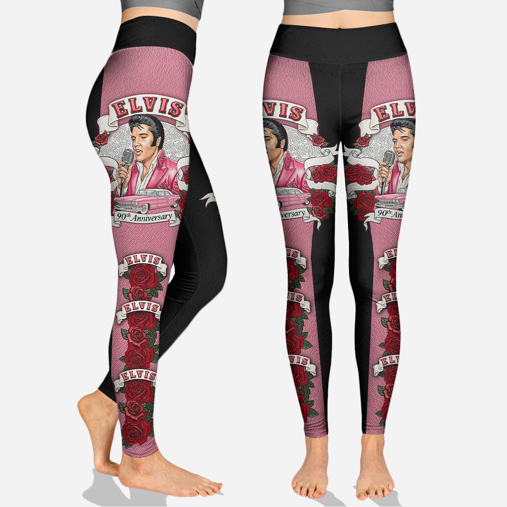 Il doit bien y avoir une lumière qui brille plus fort quelque part - Sweat à capuche et legging personnalisés King of Rock and Roll