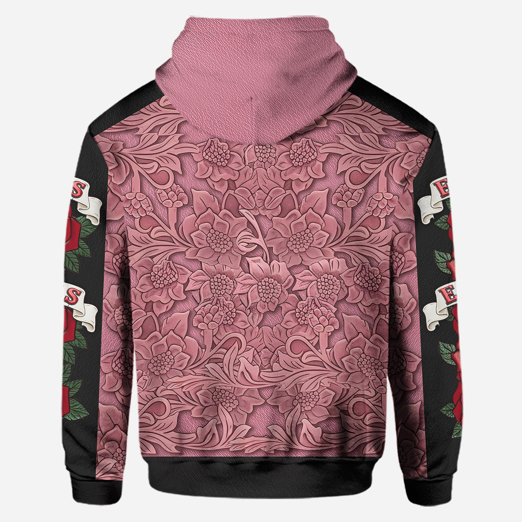 Il doit bien y avoir une lumière qui brille plus fort quelque part - Sweat à capuche et legging personnalisés King of Rock and Roll